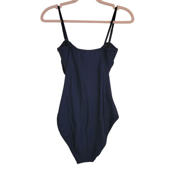 NWT J. Crew Ruched Bandeau One-Piece 4 - Picture 9 of 9